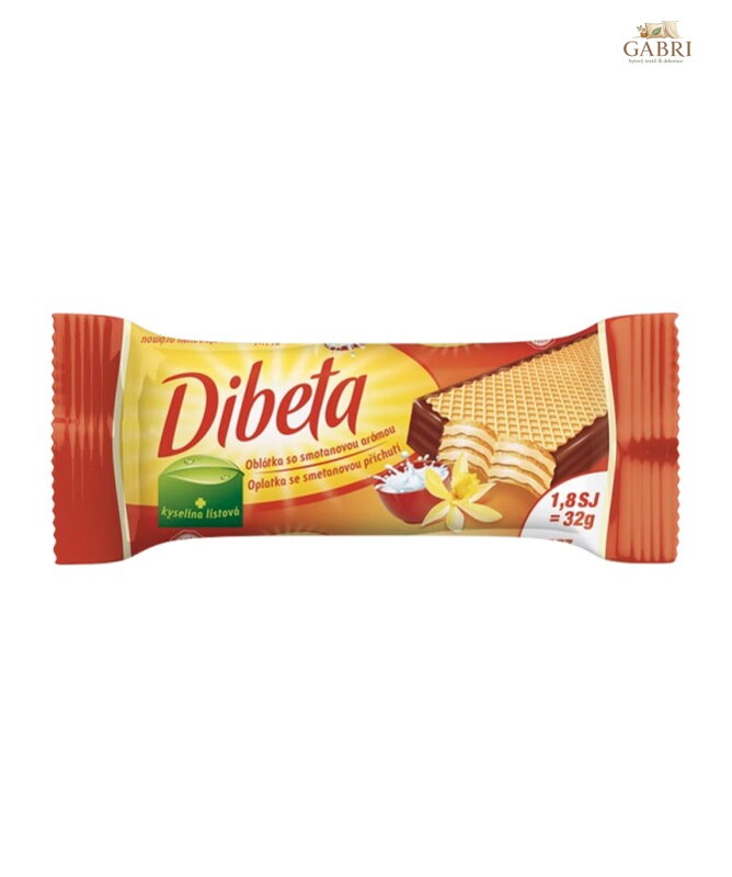 Dibeta oplatka smetanová 32g Pečivárně 3246