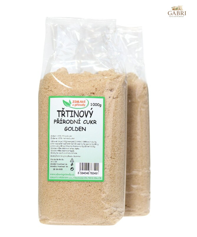 Cukr třtinový světlý Golden 1kg ZP 2975