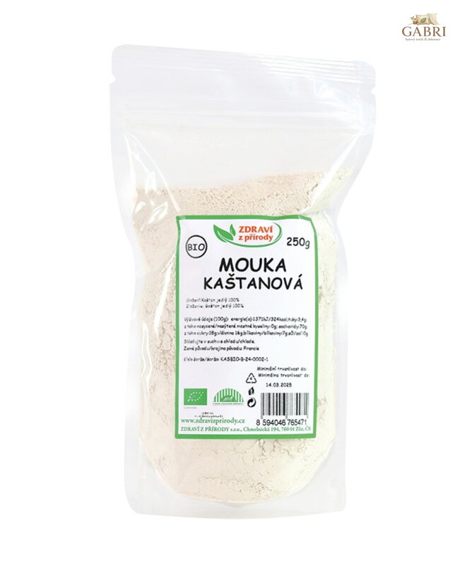 Mouka kaštanová BIO 250g ZP 1001