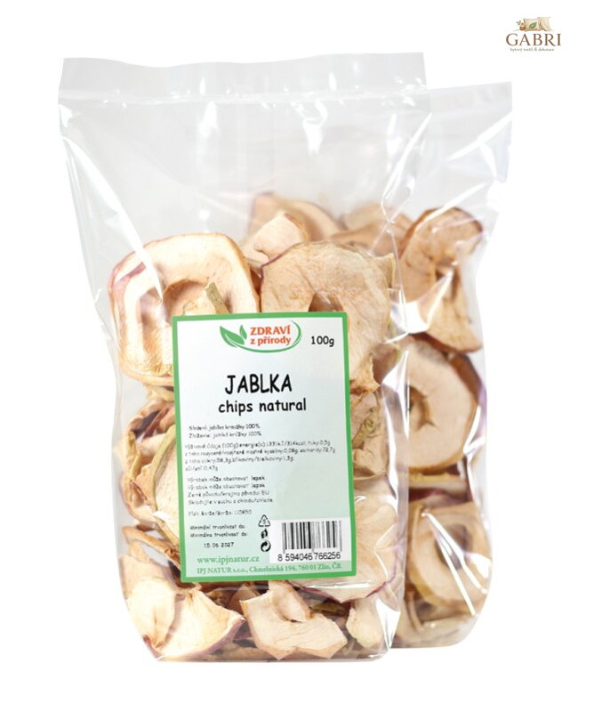 Jablka chips natural 100g ZP 963