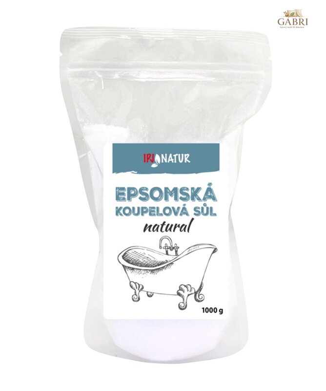 Epsomská sůl natural 1kg IPJ NATUR 1274