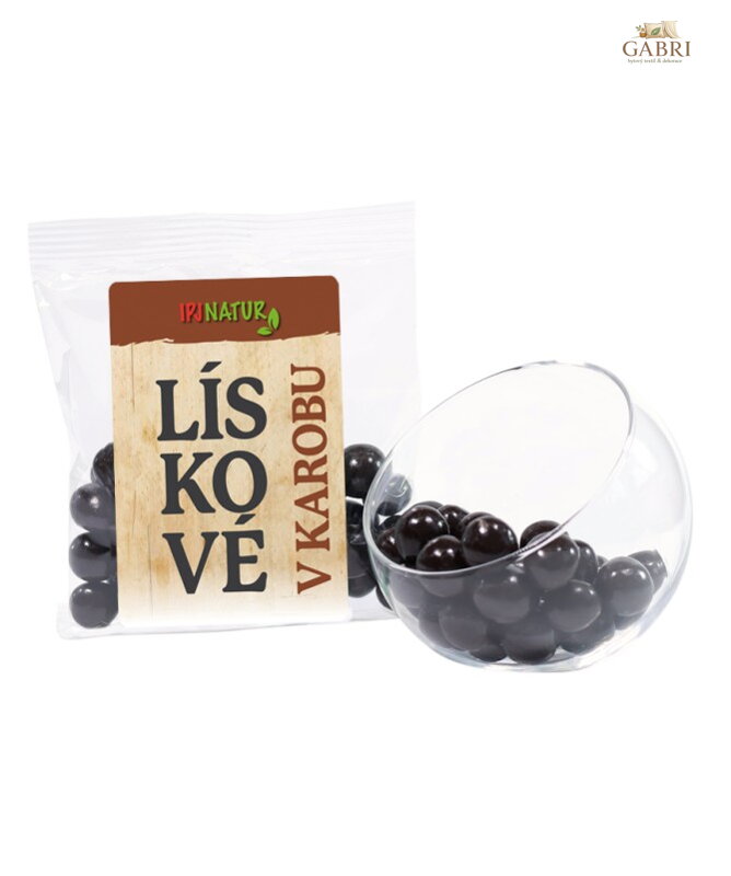 Lísková jádra v karobu 100g IPJ NATUR 3089