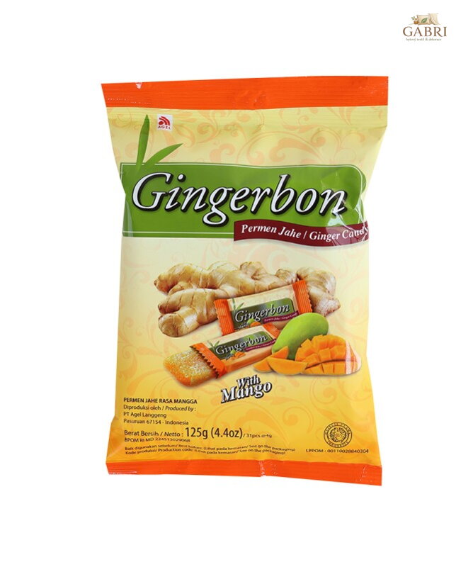 Bonbony zázvorové s mangem 125g 271