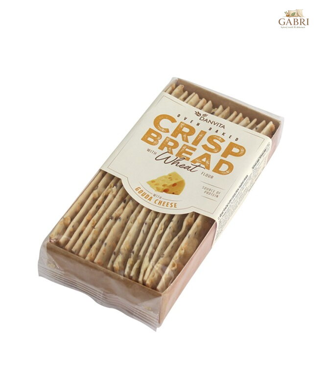 Pšeničný křehký chléb se sýrem Gouda 130g Danvita 36