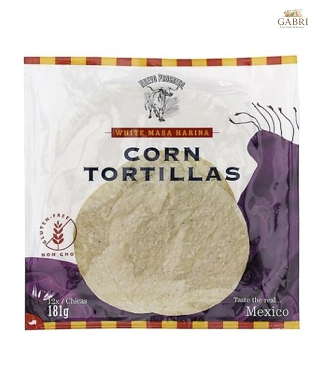 Tortilla kukuřičná (15 cm) 181g  Nuevo progreso bez lepku 1095