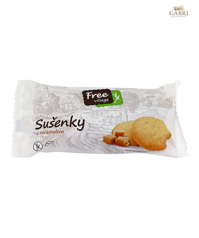 Sušenky s karamelem 90g Perník bez lepku 1299