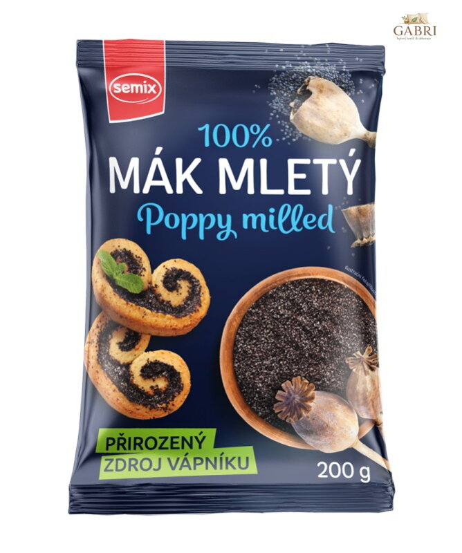 Mák mletý 200g Semix 2526