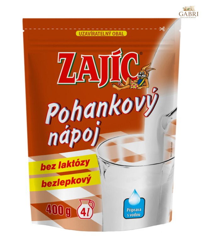 Pohankový nápoj doypack Zajíc 400g Mogador bez lepku  2794