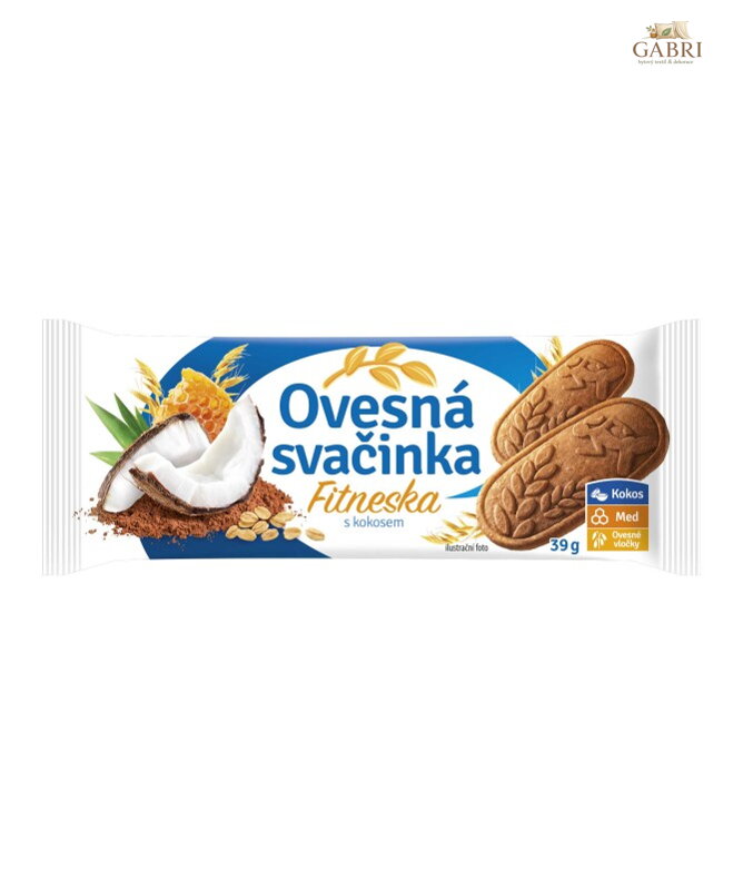 Ovesná svačinka FITNESKA s KOKOSEM 39g Fammilky 3854