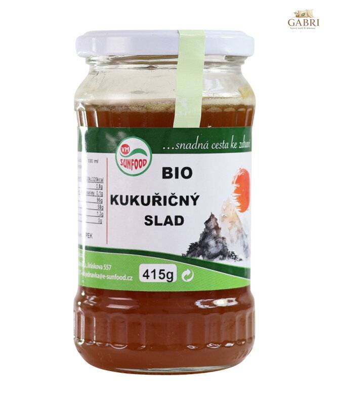 Slad kukuřičný slad 44 BIO 415g Sunfood 4863
