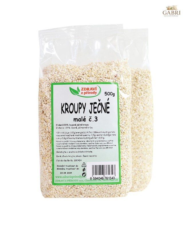 Kroupy ječné malé č.3 500g ZP 3732