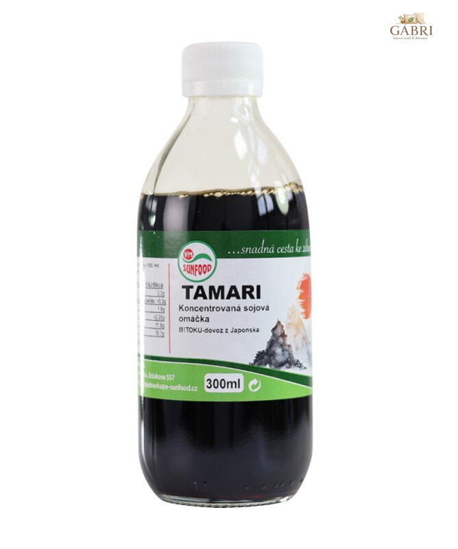 Tamari sojová omáčka 300ml Sunfood bez lepku 4880