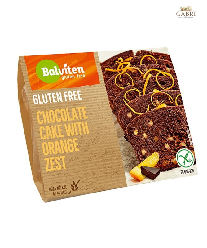 Bábovka čokoládovo pomerančová 220g Balviten bez lepku 5261