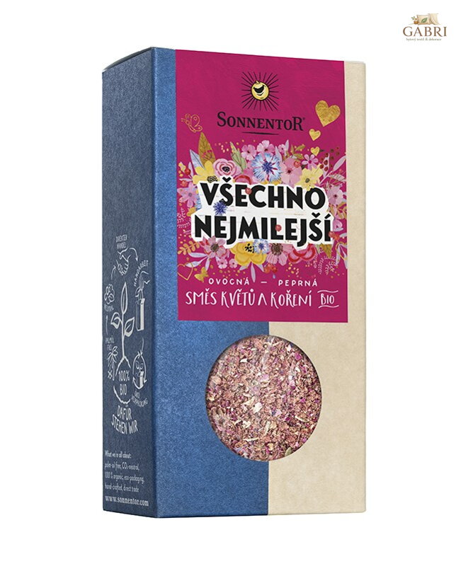 Všechno nejmilejší směs květů a koření BIO 40g Sonnentor 5363