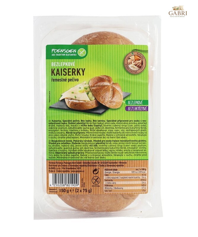 Kaiserky 2x75g Poensgen bez lepku 5411