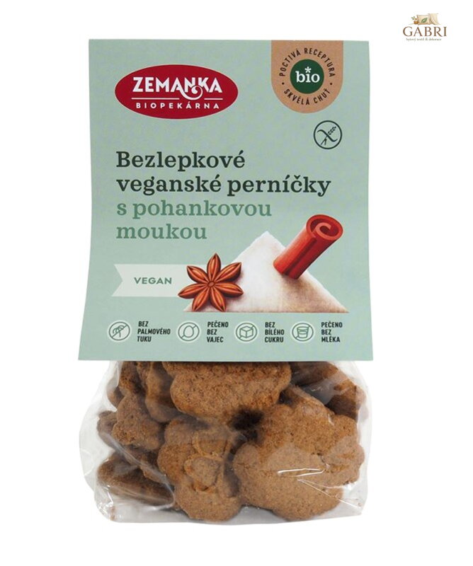 Perníčky veganské BIO 100g Zemanka bez lepku 5668