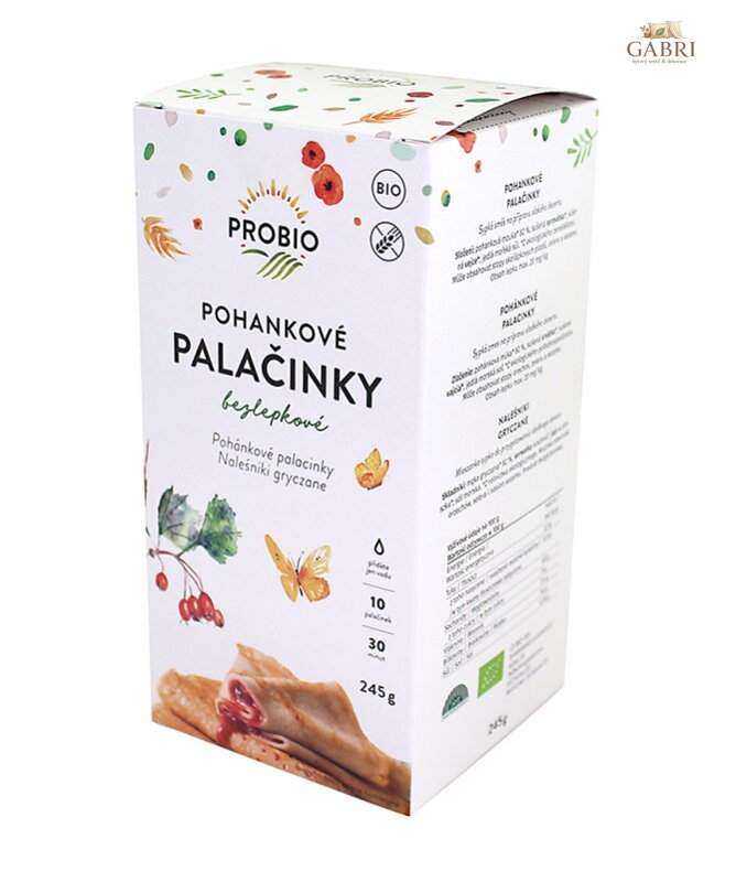 Palačinky pohankové BIO 245g Probio bez lepku 2605