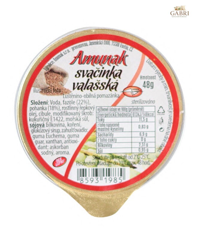 Svačinka valašská 48g Amunak bez lepku 5784