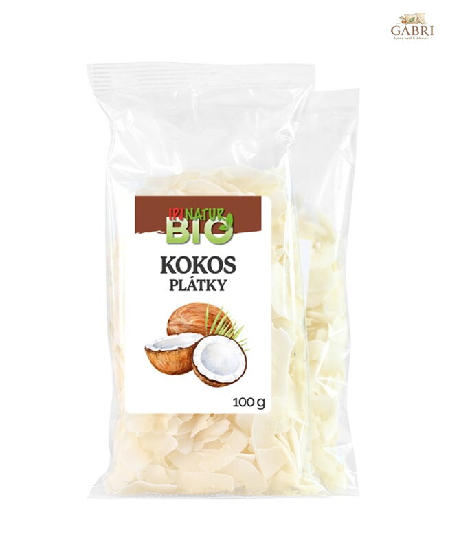 Kokos plátky BIO 100g IPJ NATUR 5533