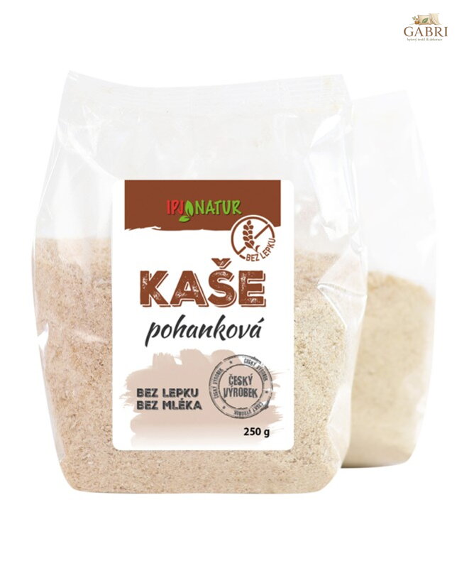 Kaše pohanková natural 250g IPJ NATUR bez lepku 5979