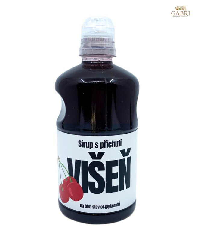 Sirup višeň 500ml Framospol bez lepku 1431