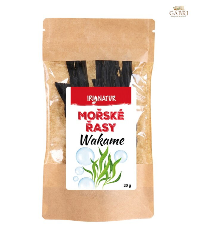 Mořské řasy Wakame 20g IPJ NATUR 4998