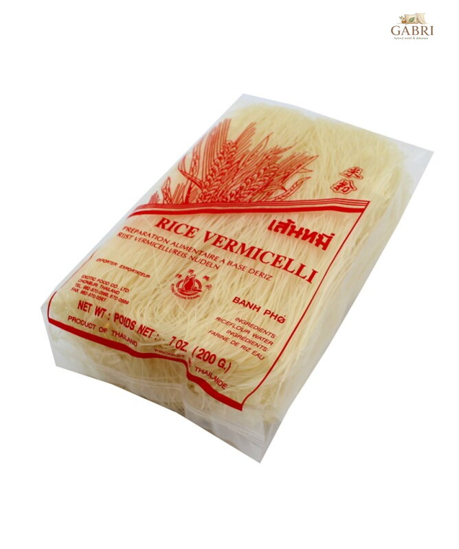 Těstoviny rýžové nudle vlasové Vermicelli 200g  2231