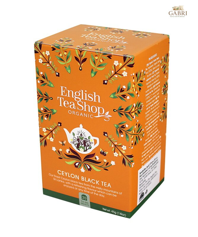 English Tea Shop Cejlonský černý čaj BIO 20x2,25g 216