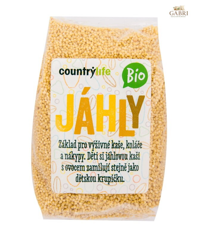 Jáhly BIO 500g Country life 6175