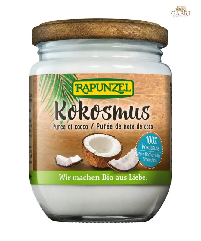 Pasta kokosová 100% BIO 215g Rapunzel 6181