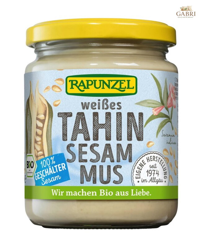 Tahini bílé sezamová pasta 100% BIO 250g Rapunzel 6188