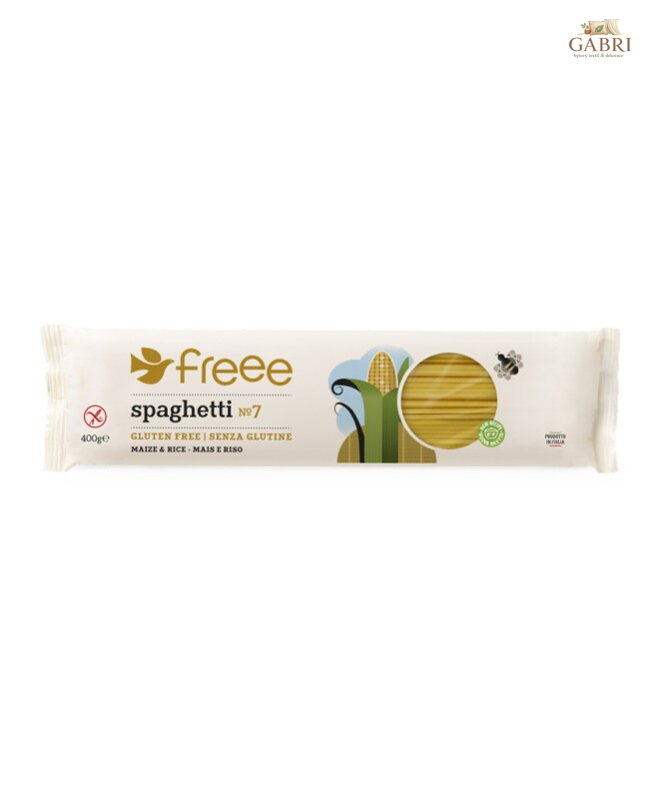 Těstoviny kukuřično rýžové špagety 400g Freee bez lepku 6221
