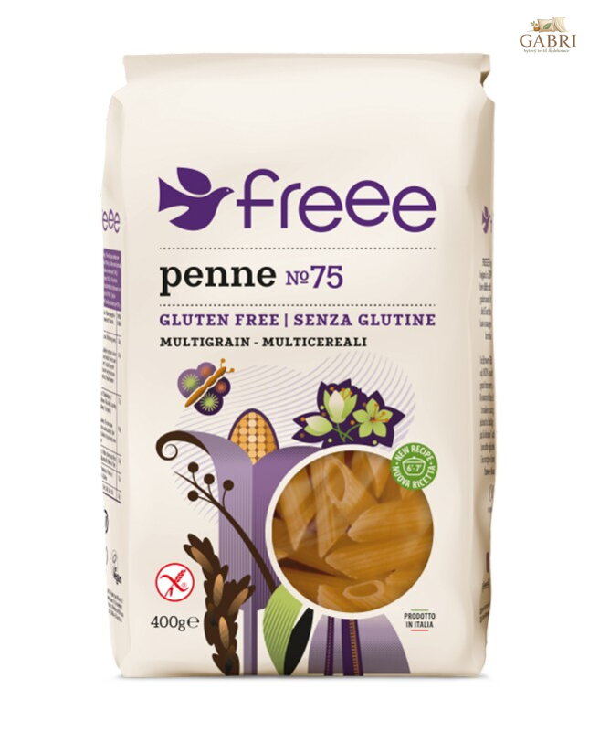 Těstoviny vícezrnné penne 400g Freee bez lepku 6252