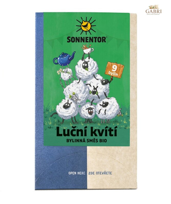 Luční kvítí BIO čaj porc. 18x1,5g Sonnentor 6238