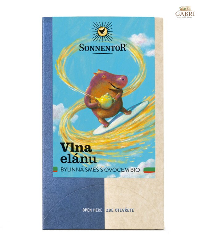 Vlna elánu BIO čaj porc. 18x1,3g Sonnentor 6245