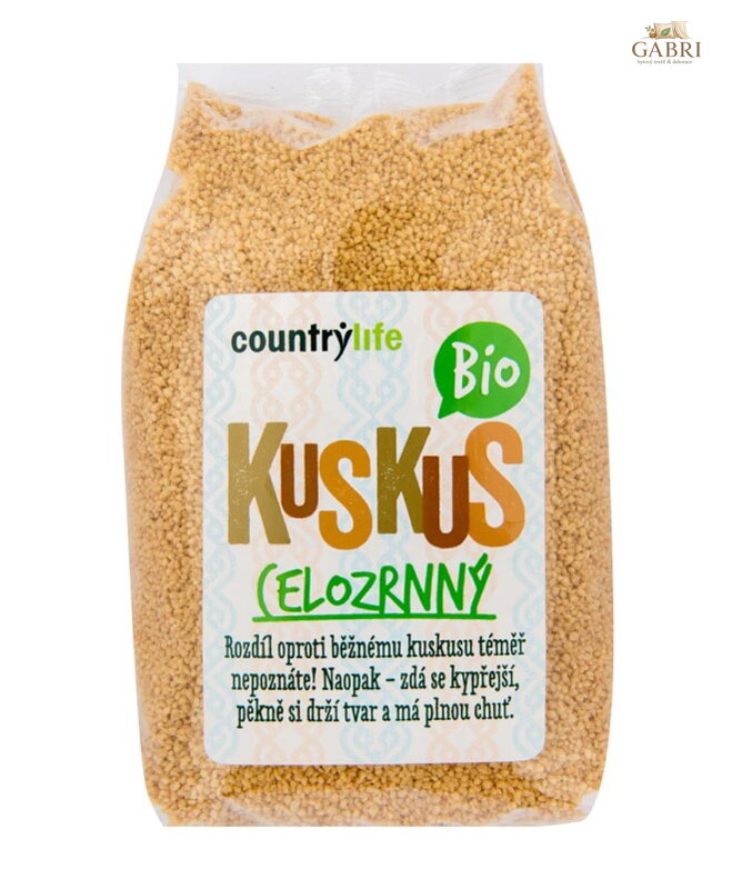 Kuskus celozrnný BIO 500g Country life 6228
