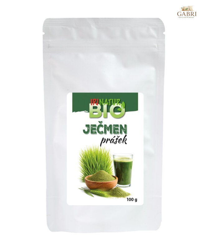 Mladý zelený ječmen prášek BIO 100g  IPJ NATUR 6275