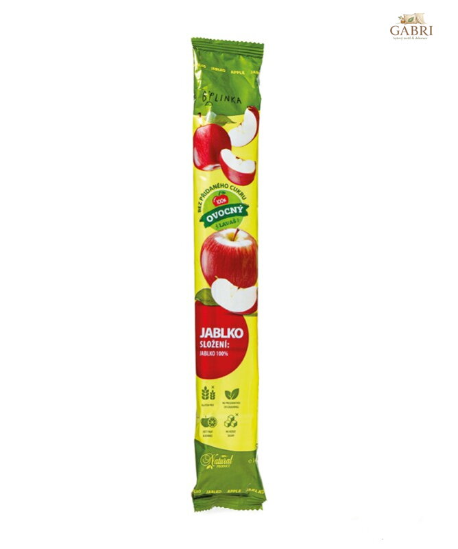 Ovocná trubička Lavaš Jablko neslazená 140g TML 6343