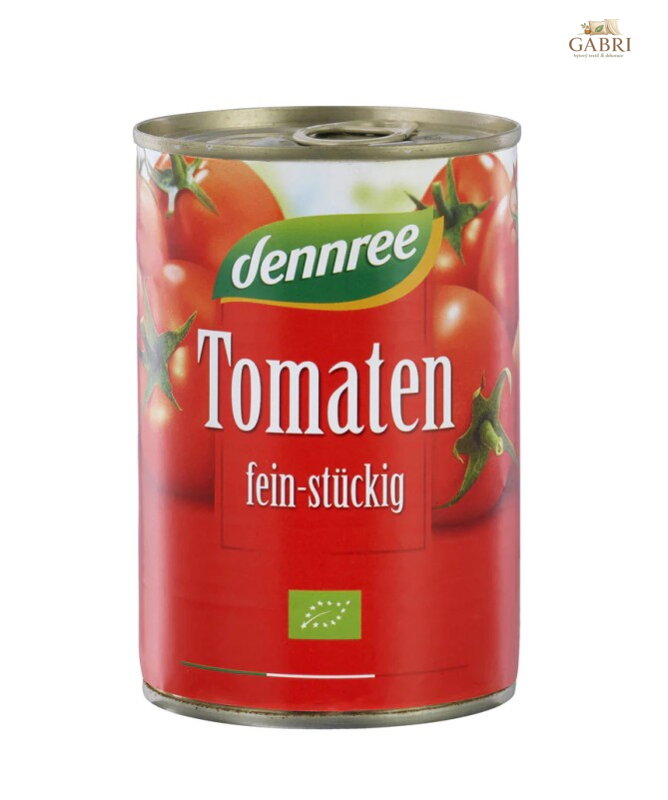 Rajčata krájená 400g BIO Dennree  6349