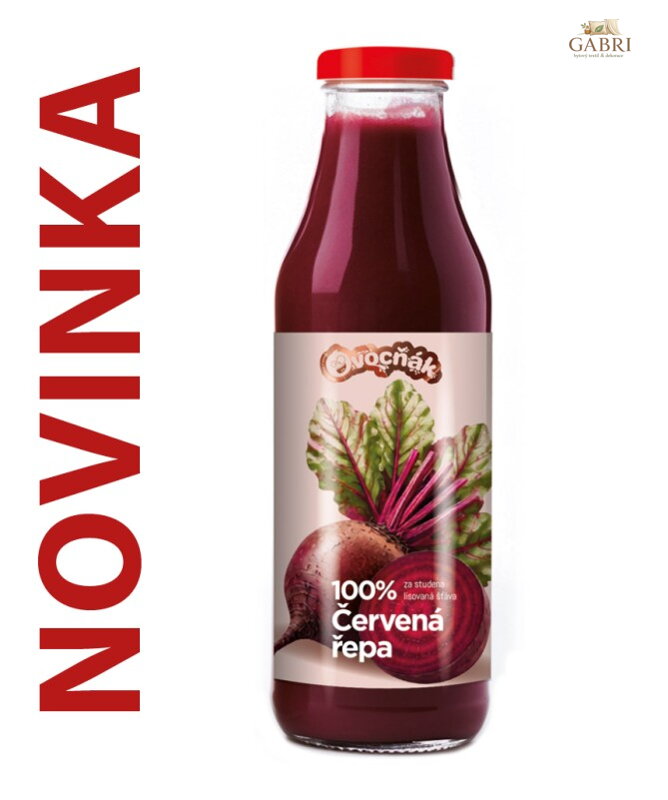 Šťáva červená řepa 100%  750ml Ovocňák 6385