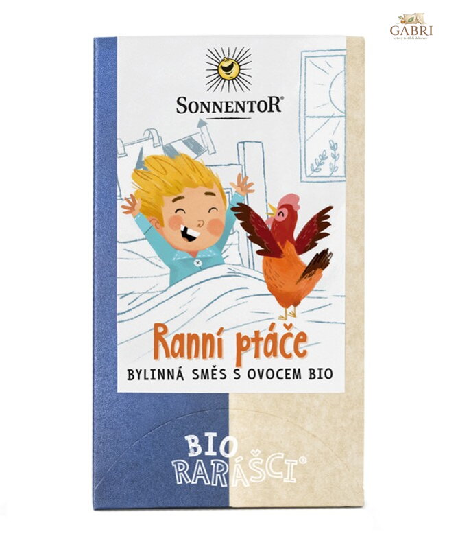 Ranní ptáče BIO čaj porc. 18x1,8g Sonnentor 6414