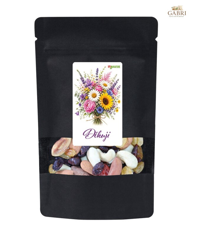 Dárková řada - Děkuji - ořechová směs 100g IPJ NATUR 6424