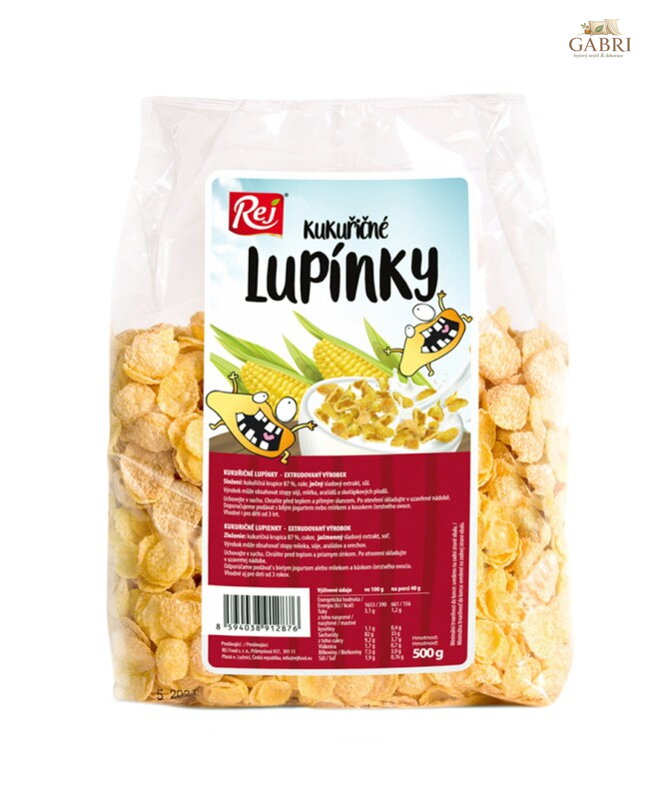 Lupínky kukuřičné 500g Rej 1594