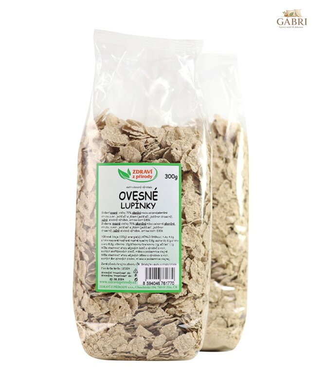 Lupínky ovesné 300g ZP 1759