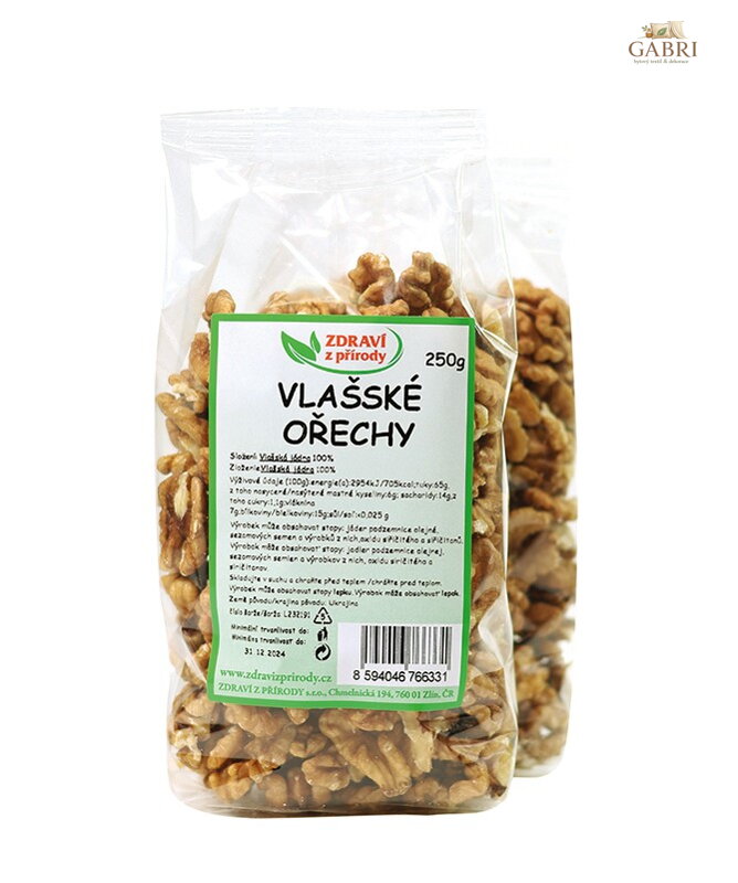 Vlašské ořechy  250g ZP 1040