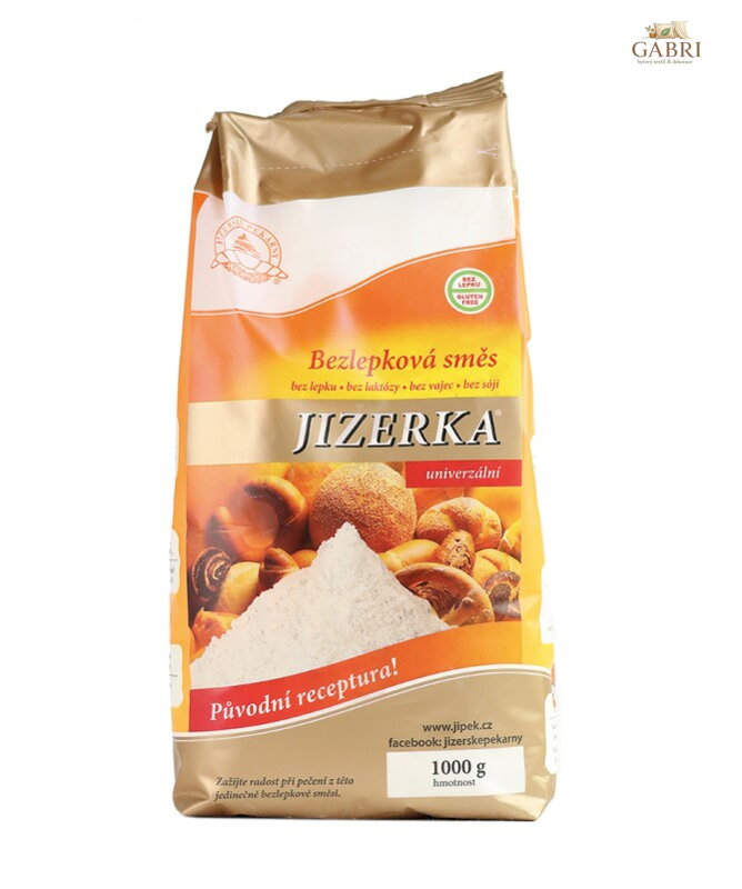 Jizerka zlatá mouka 1kg Jizerské pekárny bez lepku 2890