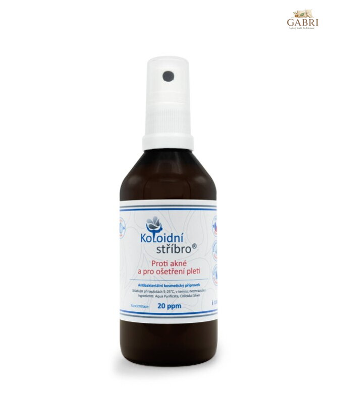 Koloidní stříbro sprej 100ml 20ppm  1877