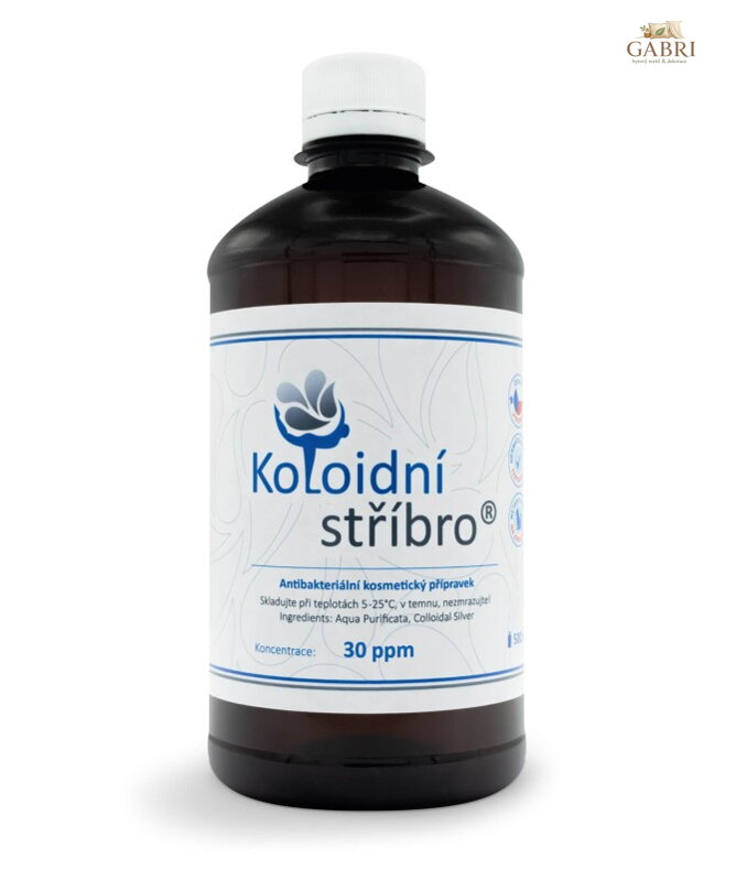 Koloidní stříbro 500ml 30ppm 1874