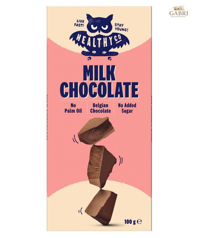 Čokoláda 100g mléčná HealthyCo 1891