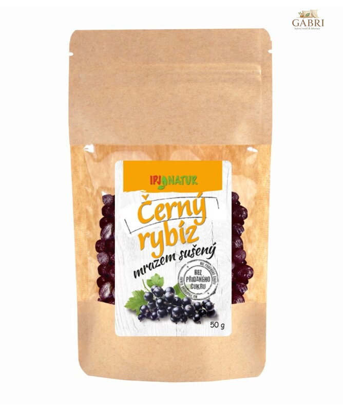 Rybíz černý mrazem sušený 50g IPJ NATUR 945